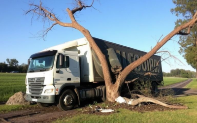 Driver hospitalized after crashing into tree in Cambridge