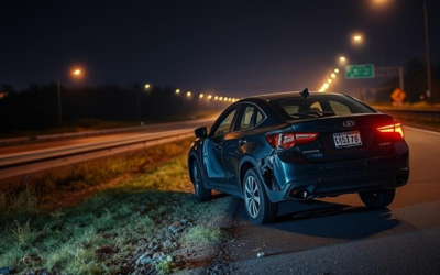 Woman hospitalized with serious injuries following crash on Highway 401 in Mississauga