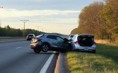 Traffic delays on Gardiner Expressway following multi-vehicle crash