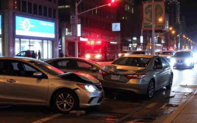 Two drivers injured in 3-vehicle collision in downtown Toronto