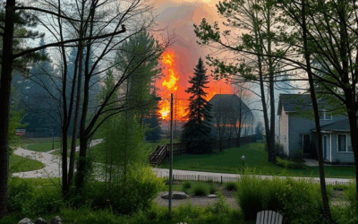 Waterloo residential fire leaves one person hospitalized