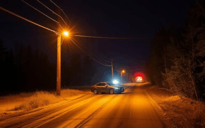 Road closure in North Dumfries Township after vehicle collides onto hydro pole