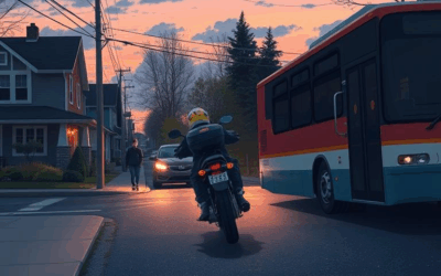 Motorcyclist gets trapped under bus and dies in Rexdale collision