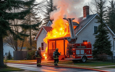 Residential fire broke out near Alton Towers Circle in Scarborough