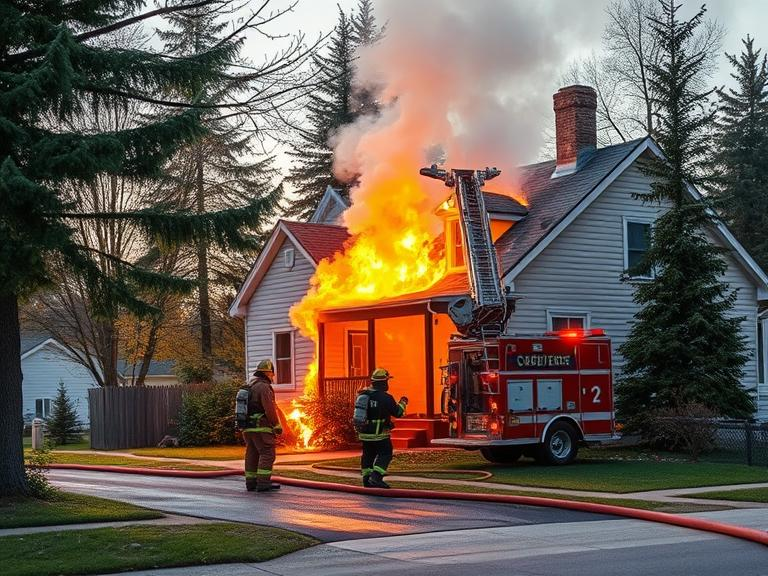 One dead, another hospitalized following house fire in Hamilton