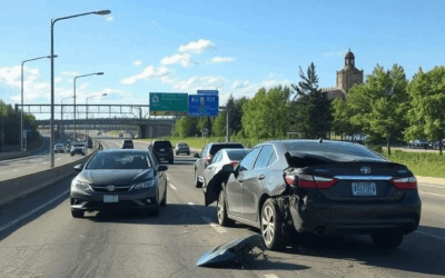 Multi-vehicle crash on Highway 417 leaves two injured
