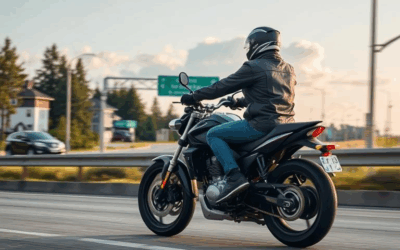Motorcycle and SUV collide on Highway 407 near Brampton
