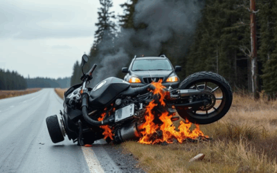 Motorcyclist seriously injured following collision with two SUVs in Barrie