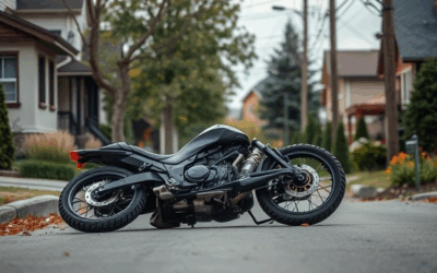 Youth riding motorcycle hospitalized after crashing onto parked vehicle in Innisfil