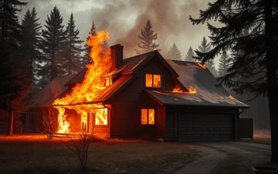 Firefighters tackle house fire in Corbeil