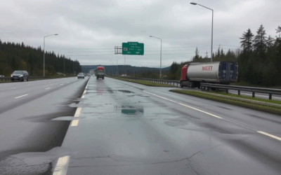 Diesel spill blamed for transport truck and mobile crane collision on Highway 401 in Elgin County