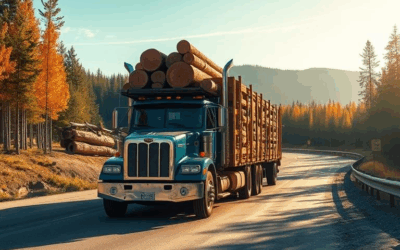 Logs spill on Highway 63 near North Bay following crash involving three vehicles