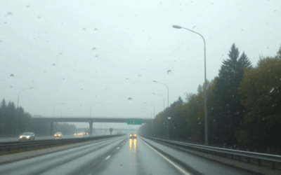Heavy rainfall causes multiple collisions on Highway 417