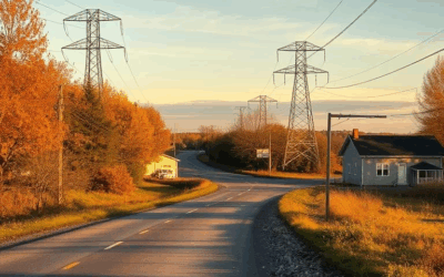 Collision involving downed hydro guide wires in Springwater