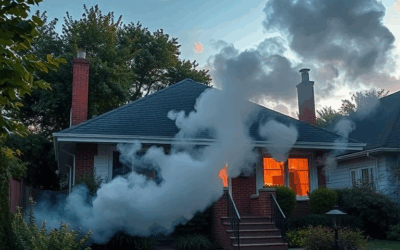 Two hospitalized following house fire in North York