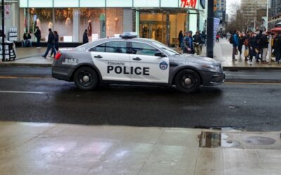 Pickup truck collision leaves man critically hurt in Midtown Toronto
