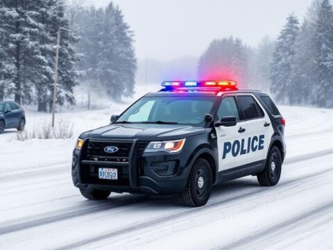 Two police officers injured after being struck at crash scene on ...