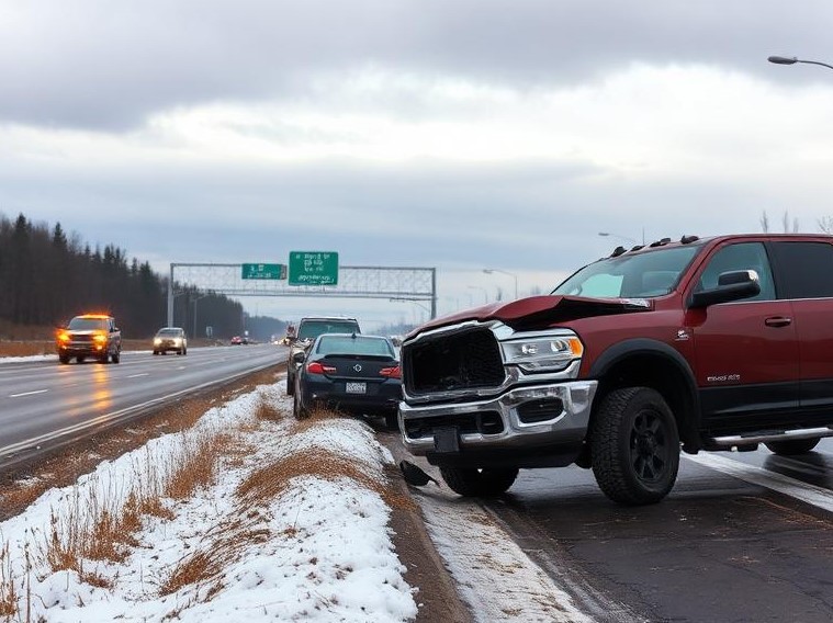 Collision involving several vehicles on Hwy. 400 in Barrie, no injuries reported