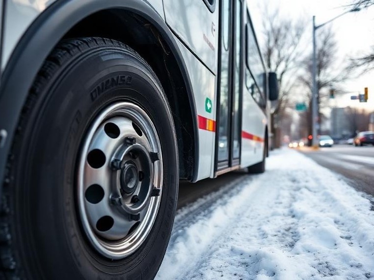 Finch GO Bus Terminal 附近公交车撞行人及电线杆，多人受伤