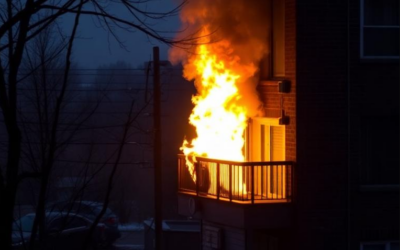 Serious London apartment fire sends multiple people to the hospital