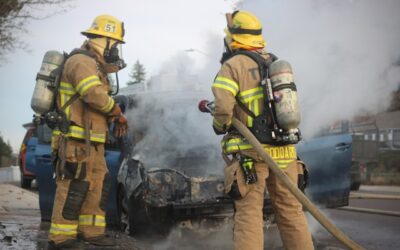 Two people hospitalized after fiery crash incident on Toronto’s Gardiner Expressway