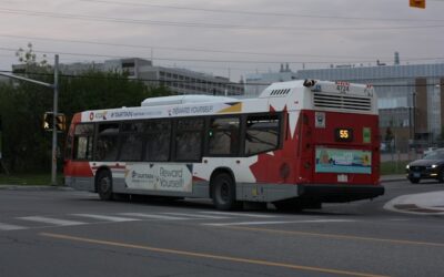 Motorcyclist hospitalized after colliding with OC Transpo bus in Barrhaven